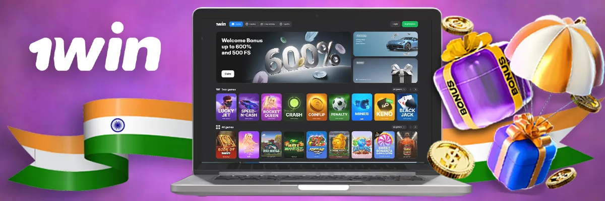 About 1win betting in India