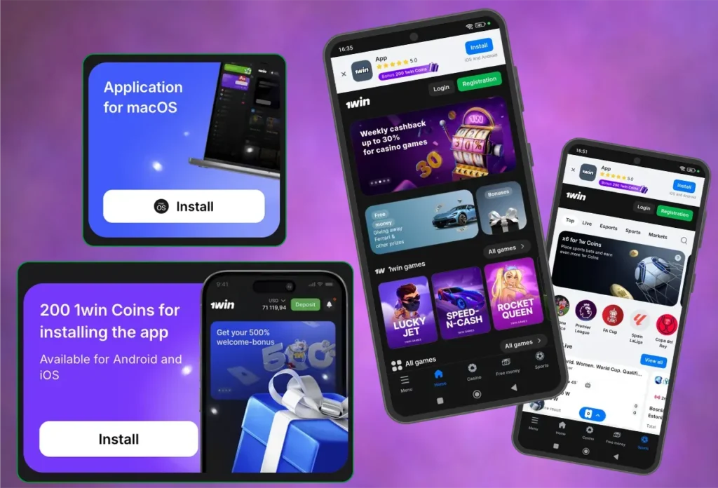 1win Mobile App in India