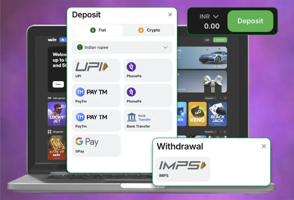 1win Payment Methods